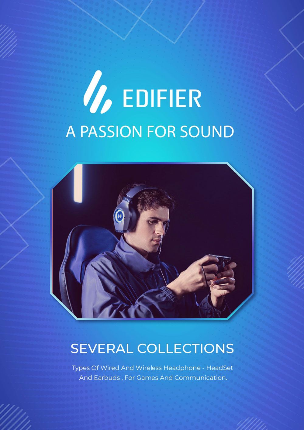 کاتالوگ هدفون و ایرباد ادیفایر  EDIFIER